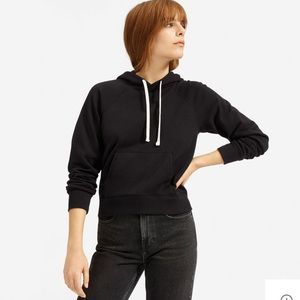 Everlane Lightweight French Terry Shrunken Hoodie